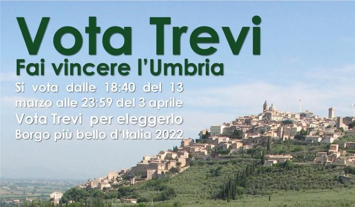 Trevi in gara come Borgo dei Borghi